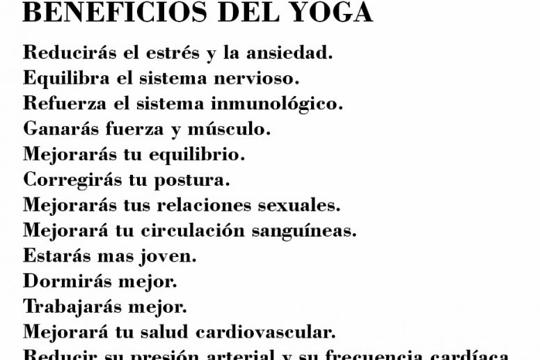 Beneficios del Yoga