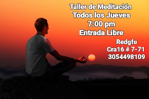 Medita en Centro Cultural de Yoga Buga, jueves 7 pm, entrada libre.