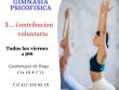 Yoga los Viernes 4 pm , aporte voluntario