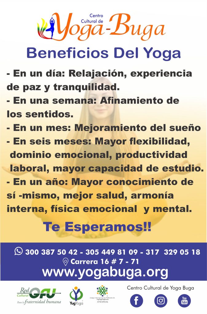 Benneficios Yoga Buga